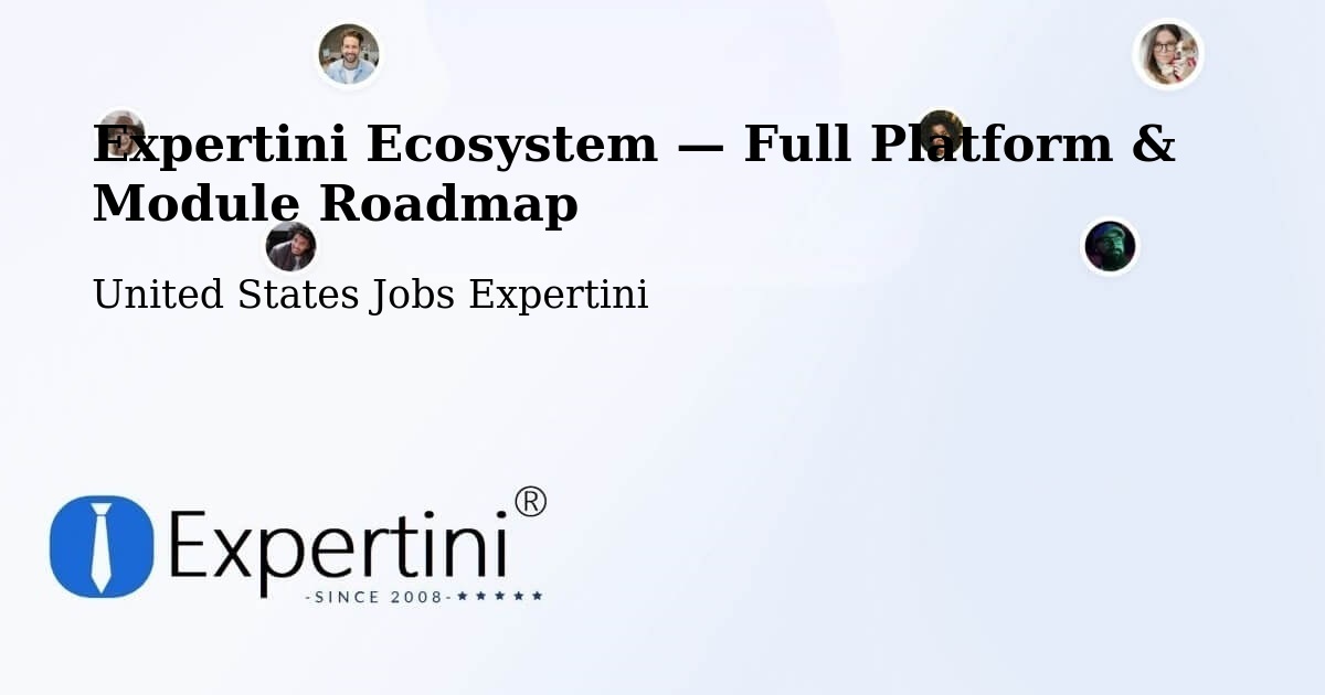 Expertini Ecosystem — Full Platform & Module Roadmap – Hagerstown